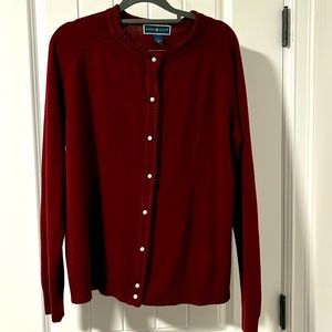 Karen Scott cardigan sweater